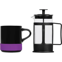Kooshty Mixalot Black Koffee Set Purple